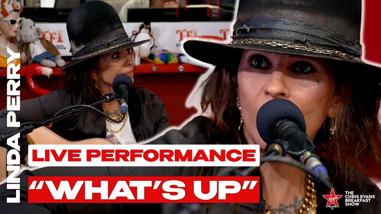 LIVE PERFORMANCE - Linda Perry (4 Non Blondes) - 'What's Up' from the TFI Unplugged Studio