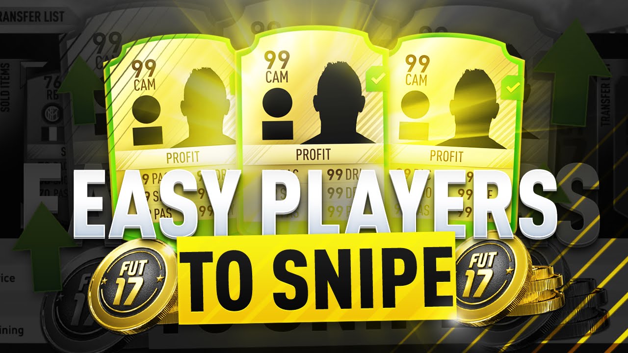 EASIEST PLAYERS TO SNIPE ON FIFA 17! LIVE SNIPING! FIFA 17 ULTIMATE TEAM TRADING!