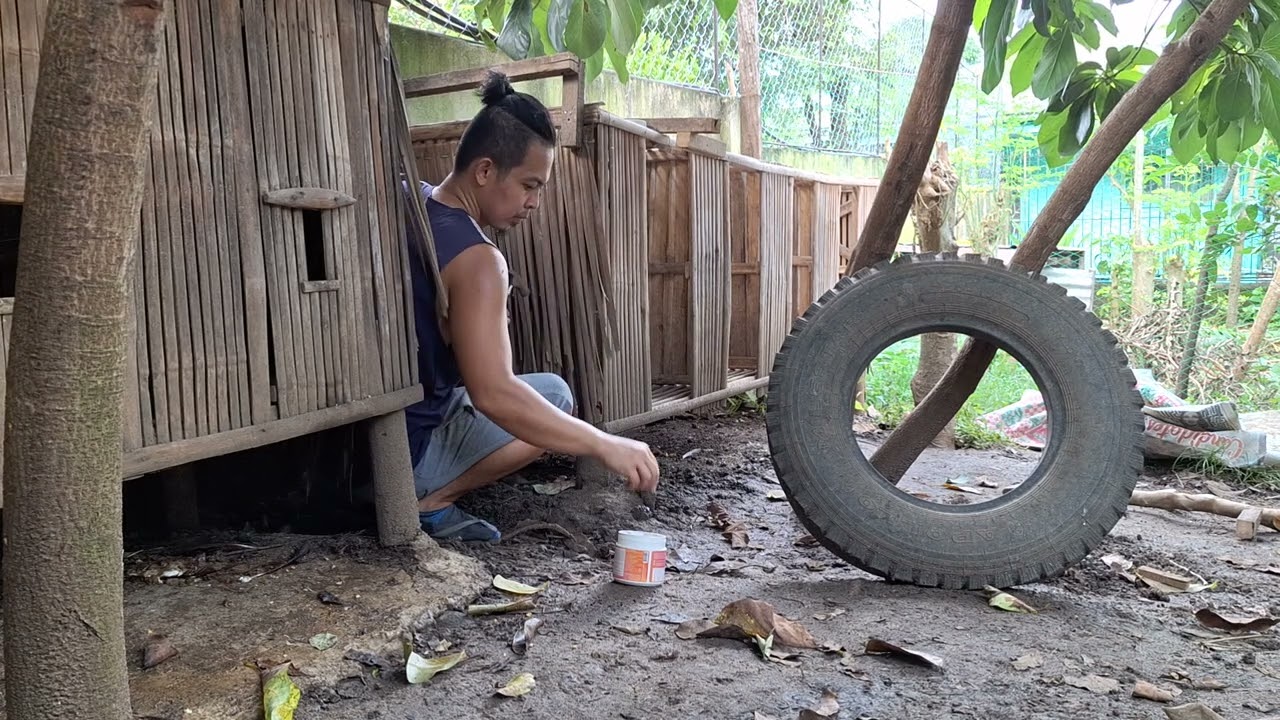 Another project done sa ating manukan...one at a time lng po....