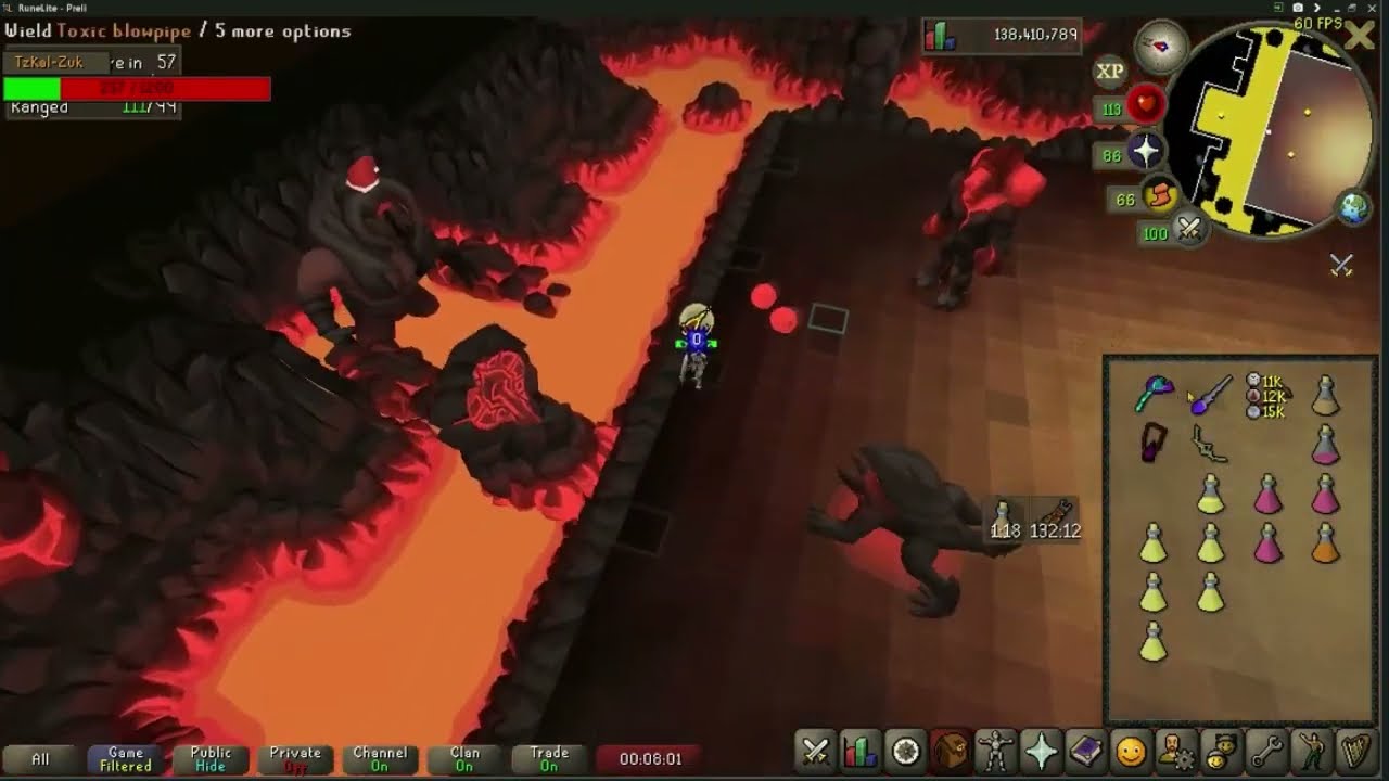 [OSRS] First Inferno Cape New Years 2024 (with tips)