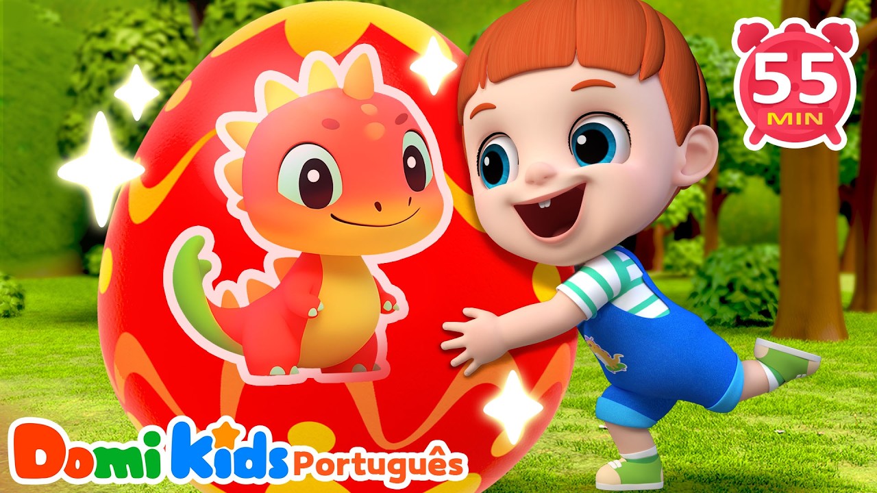 🦖 Descobrindo o Ovo do Dinossauro | Canções Infantis | Domi Kids | LEFUN Kids TV
