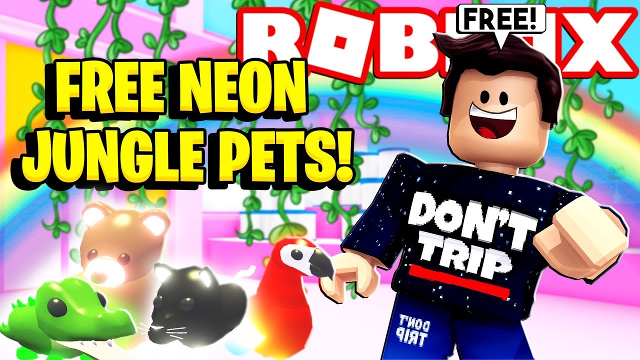 How to Get a FREE NEON JUNGLE PET in Adopt Me NEW Jungle Update! (Roblox)