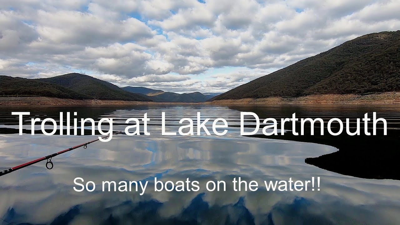 Trolling at Lake Dartmouth - So many boats on the water!!!