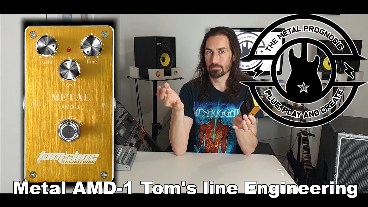 AMD1 Metal Distortion — педаль в пол