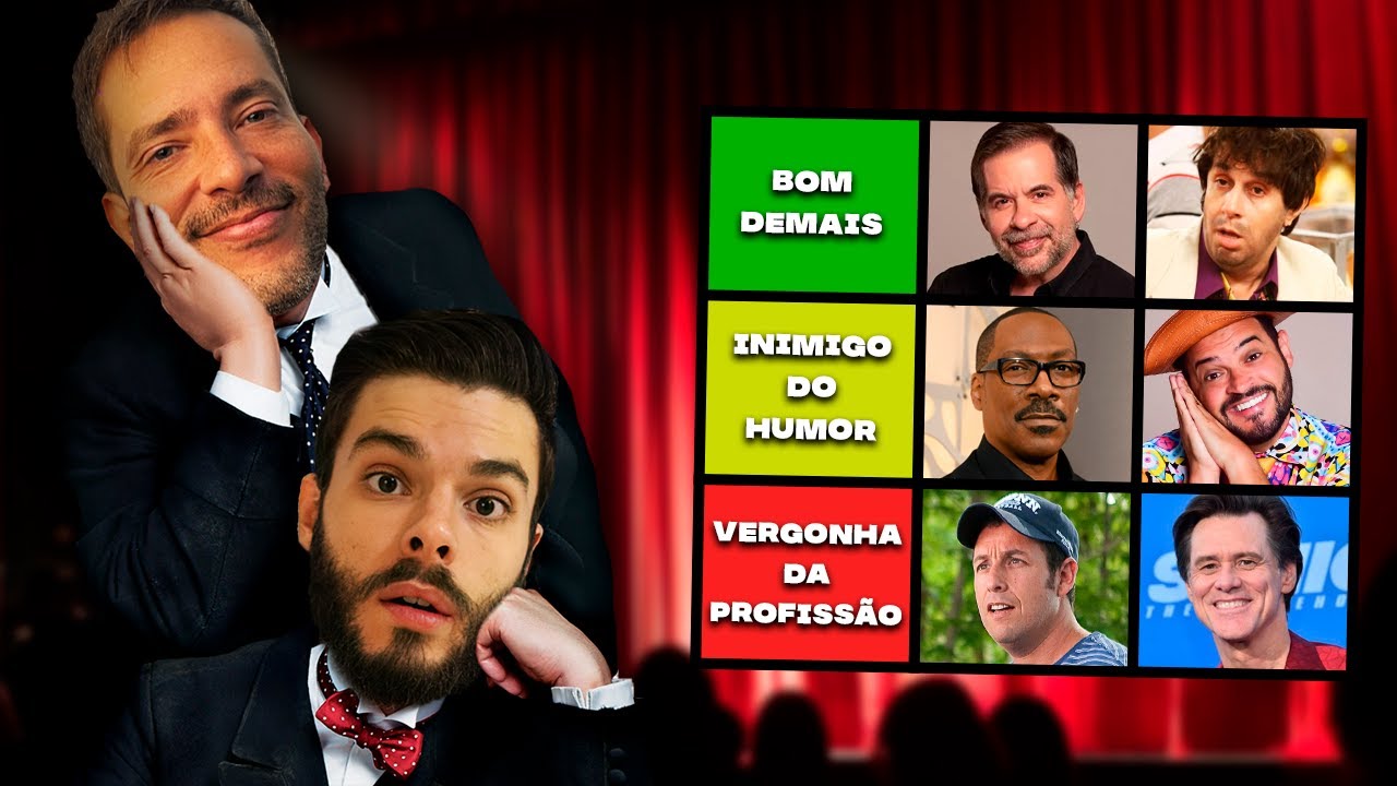 Os PIORES (e melhores) COMEDIANTES do CINEMA... | Tier Rafa #39 (feat. Chapado Cr&iacute;tico)