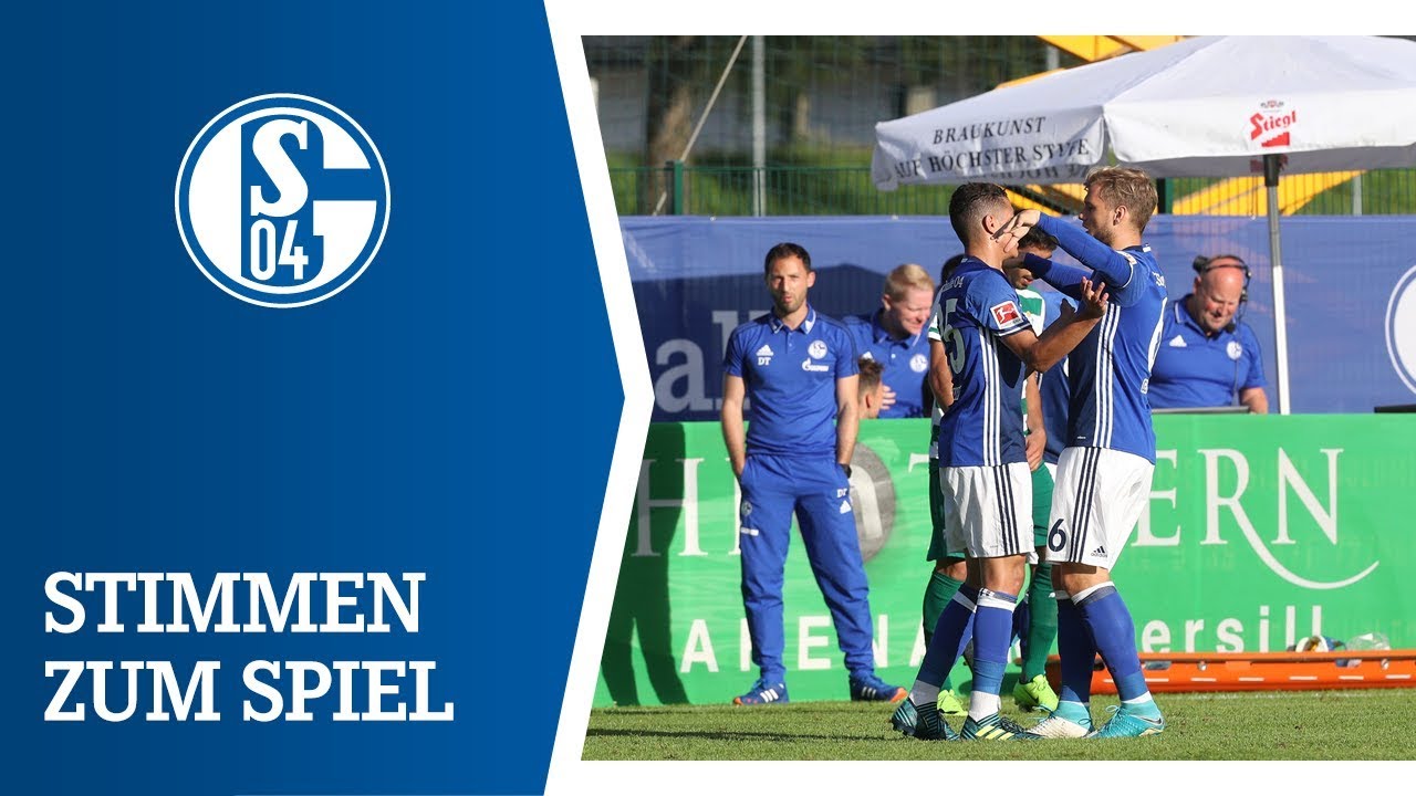 Tedesco und Meyer nach dem Test gegen Eibar