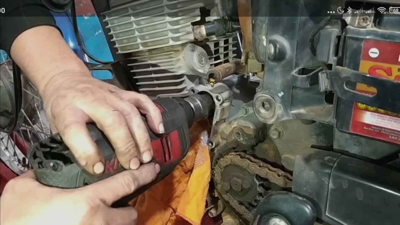 Como colocar partida elétrica na Titan 150 (completo)