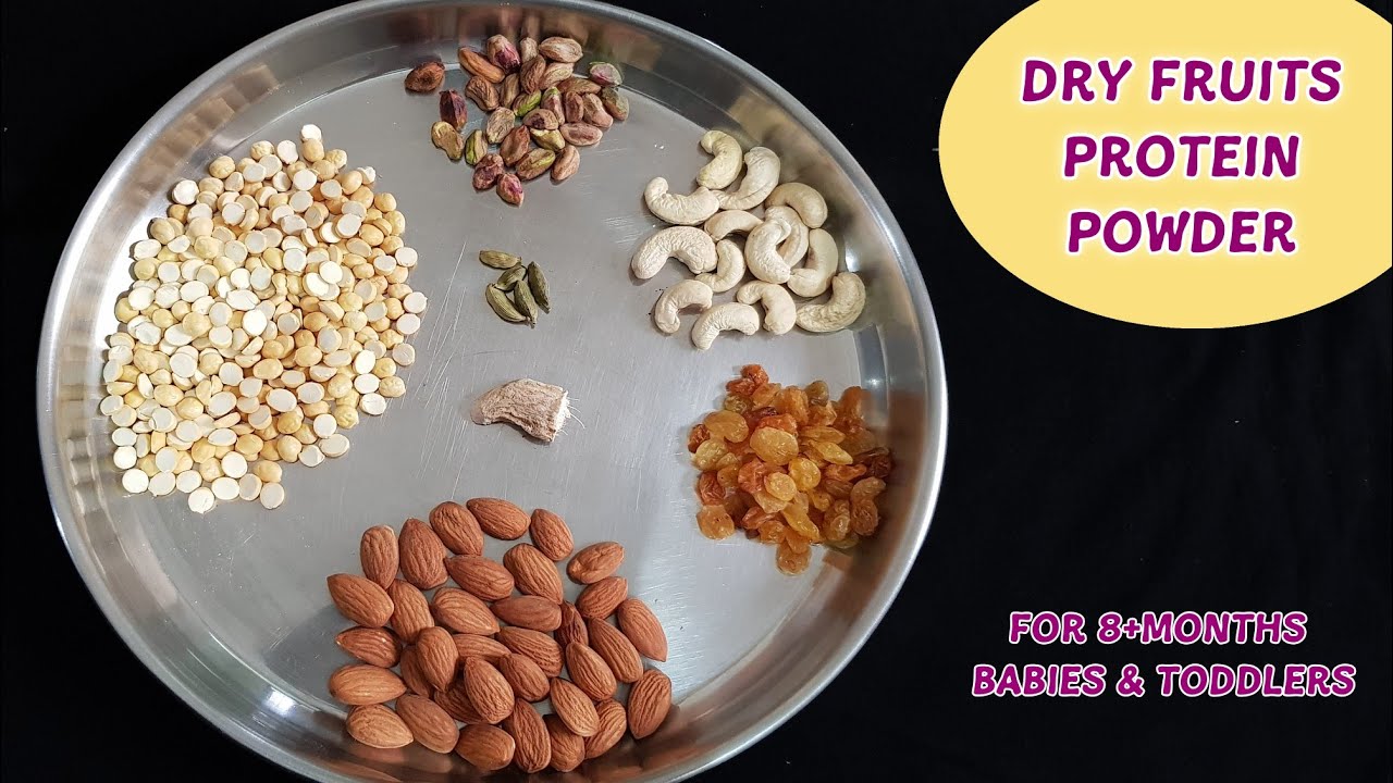 Baby Food // Dry Fruits Protein powder for 8 months above babies  children