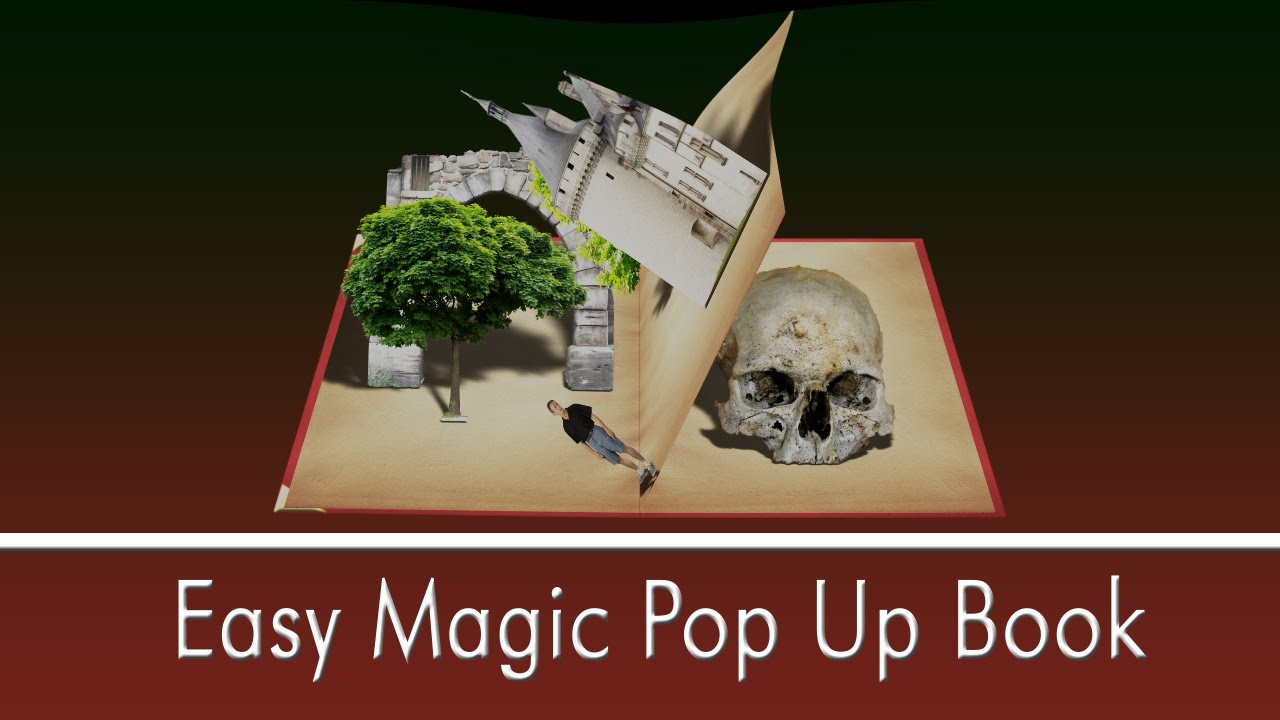 Easy Magic Pop Up Book in AE
