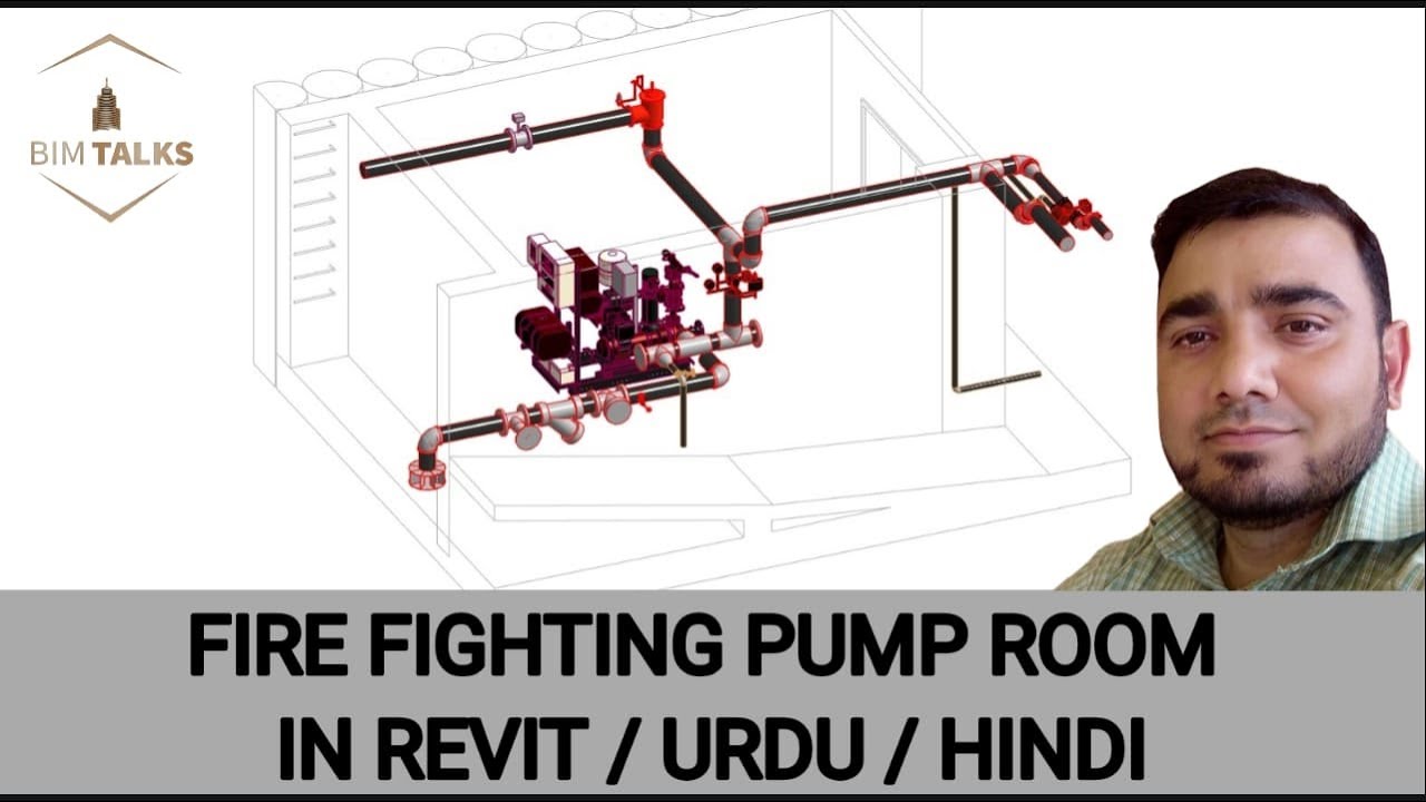FIRE FIGHTING PUMP ROOM IN REVIT/ URDU / HINDI