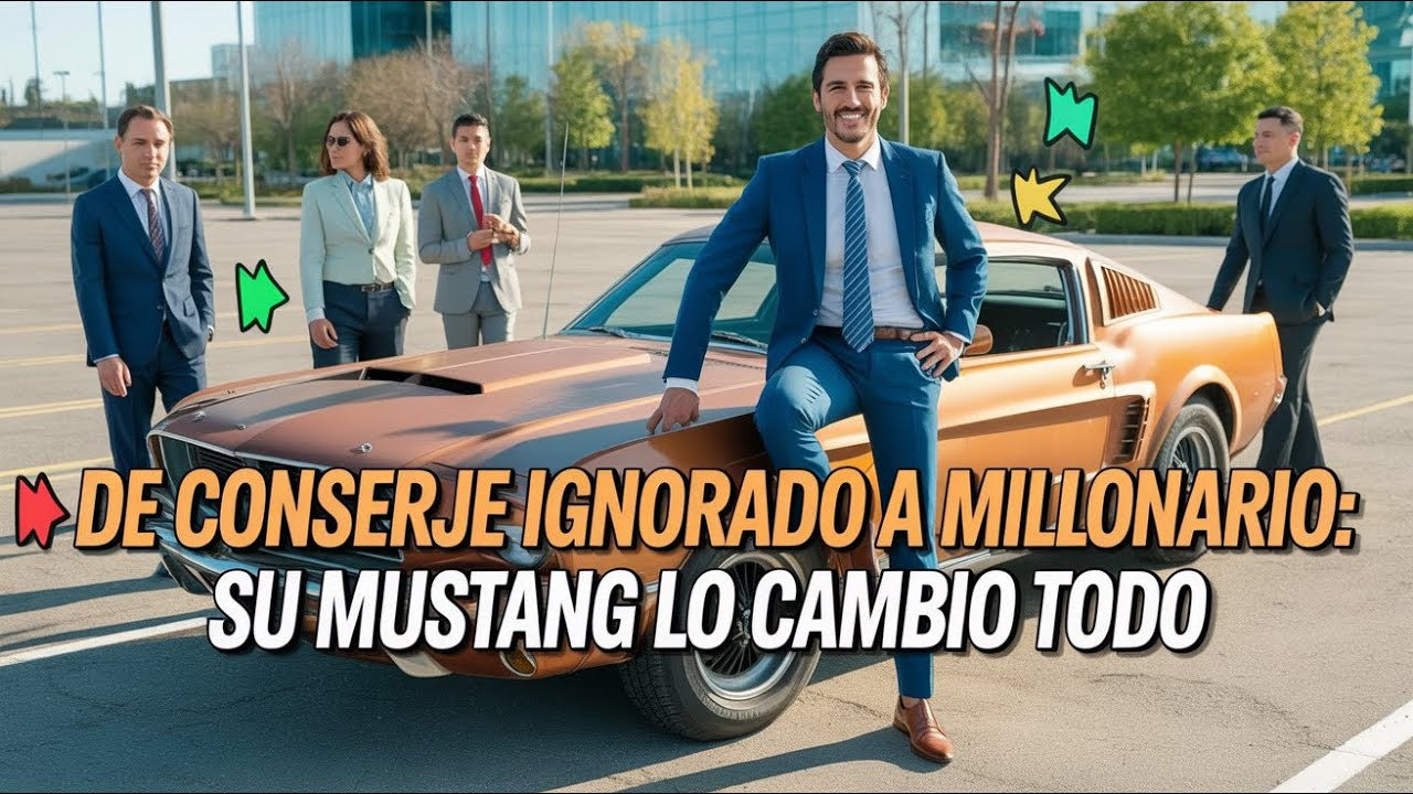 REVELADO: El HUMILDE CONSERJE transforma su Mustang en una INCREÍBLE historia de $2,000 MILLONES