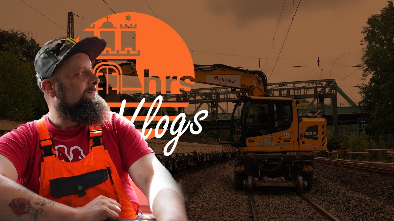 Arbeitszugdienst beim Hamburger Rail Service - HRS Vlogs Folge 10