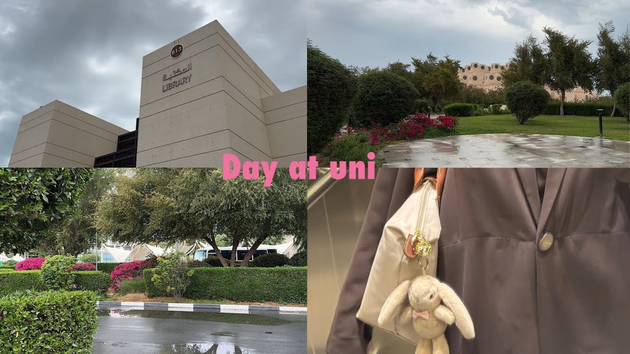 Day of a student in Qatar University✨