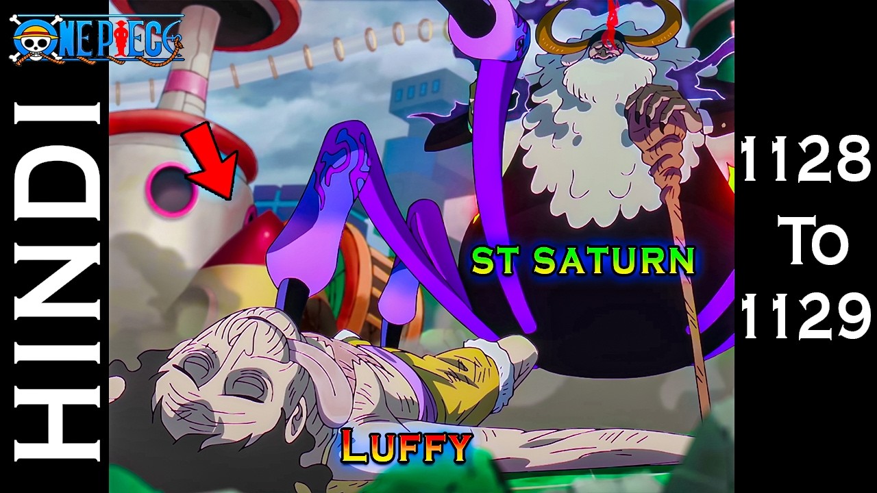 One Piece Episode 1128 to 1129 Hindi  EggHead Arc Full Breakdown & Review