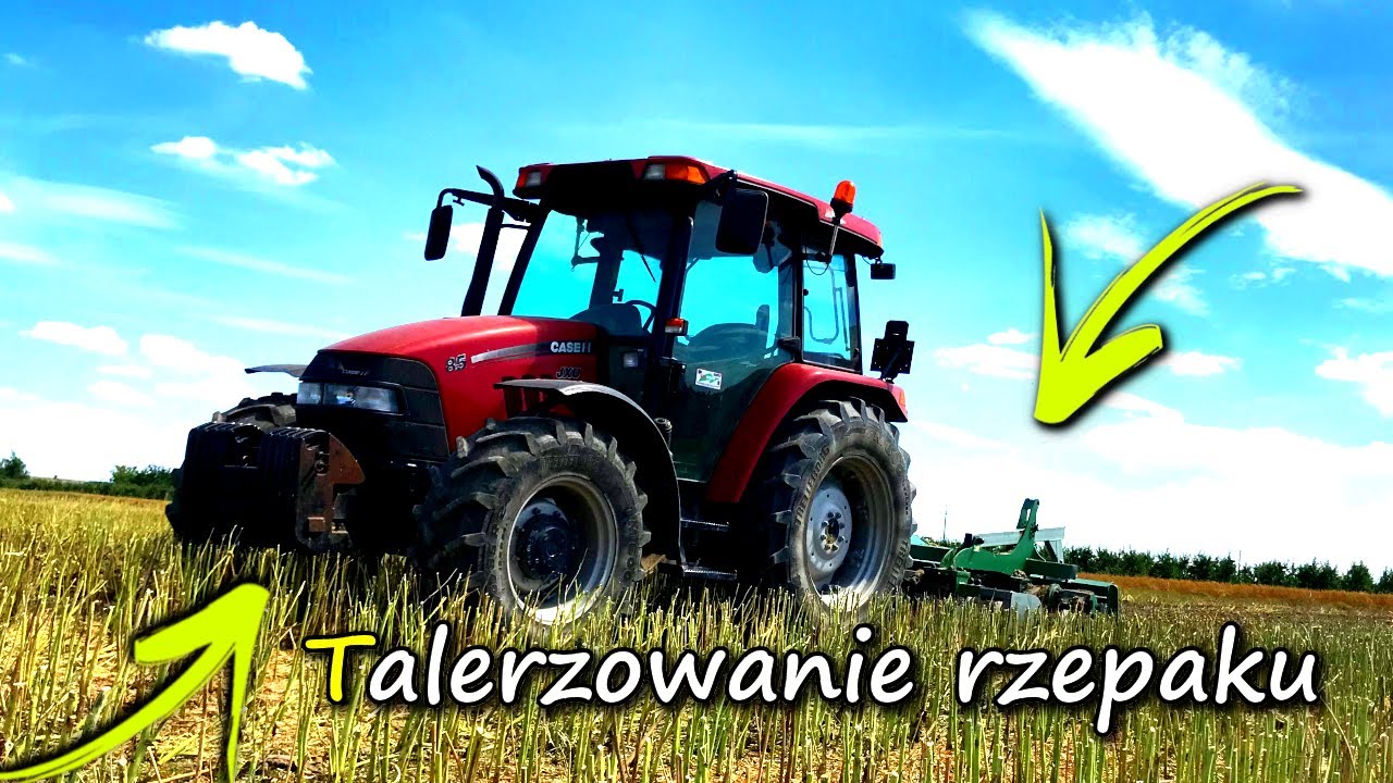 TALERZOWANIE PO RZEPAKU | Case jxu 85 & tolmet
