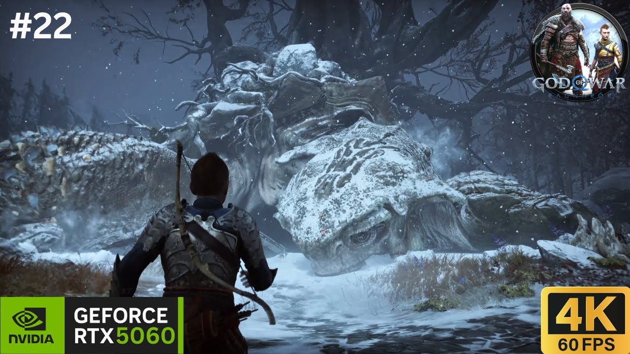CHAURLI THE GIANT TORTOISE in GOD OF WAR RAGNAROK