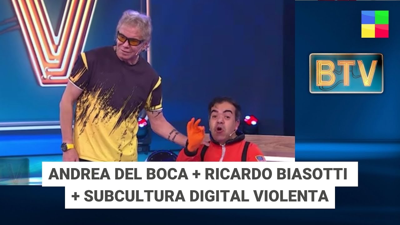 Andrea del Boca + Ricardo Biasotti + Subcultura digital violenta #BTV | Programa completo (08/04/26)