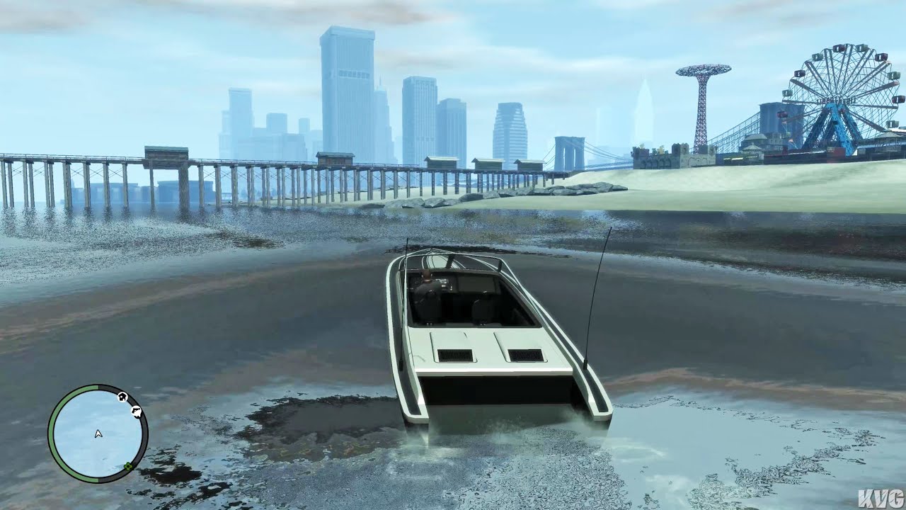 Grand Theft Auto 4 - Grotti Jetmax - Gameplay (PC UHD) [4K60FPS]