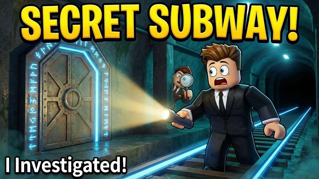 I Investigated the SECRET SUBWAY SYSTEM in Brookhaven RP!