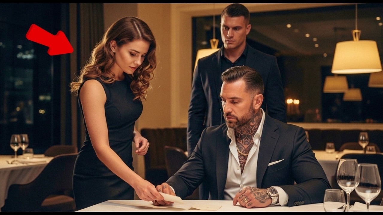 MAFIA BOSS Freezes After Waitress Reveals Bodyguard’s Betrayal in a Crowded Restaurant
