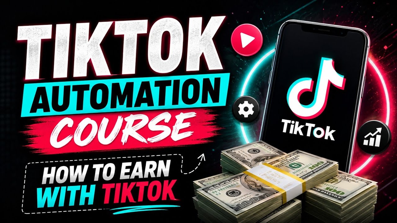 TikTok Automation Full Course | TikTok 2026 course 