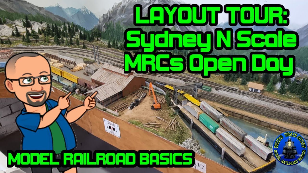 LAYOUT TOUR-Sydney N Scale MRCs Open Day