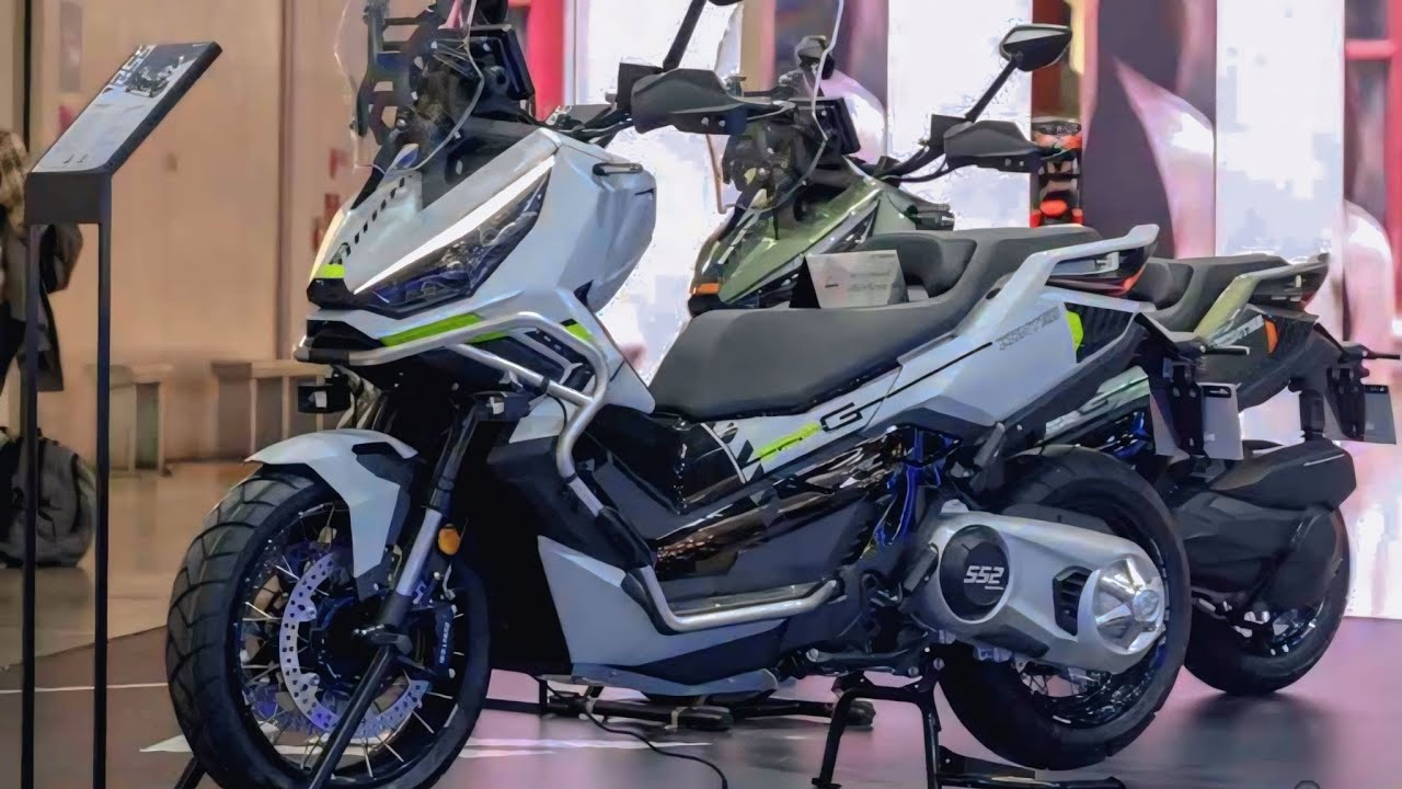 2026 ZONTES 552 G NEW ADVENTURE SCOOTER ACTUAL UNIT WALKAROUND
