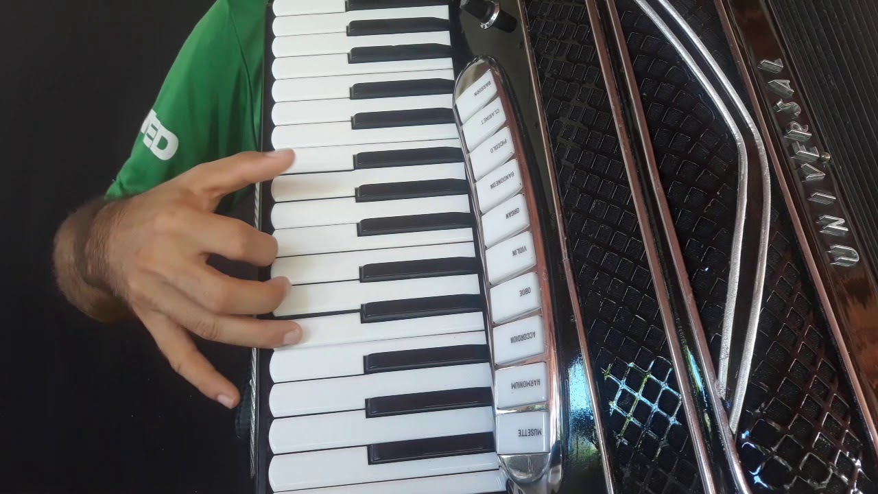 Como tocar a musica: Nao pise no meu calo - tutorial - Aula de acordeon