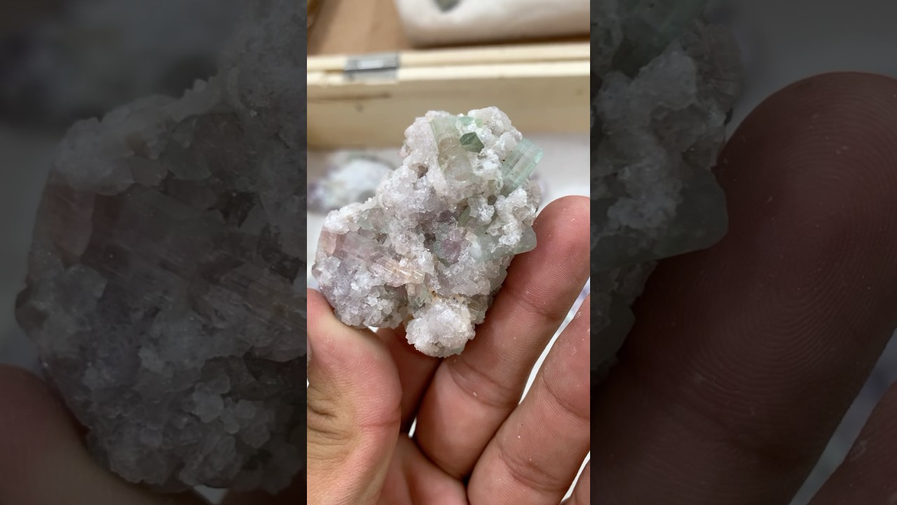 Watermelon Tourmaline Combine With Lepidolite Available For Sale Ask About Inquirise #tourmaline
