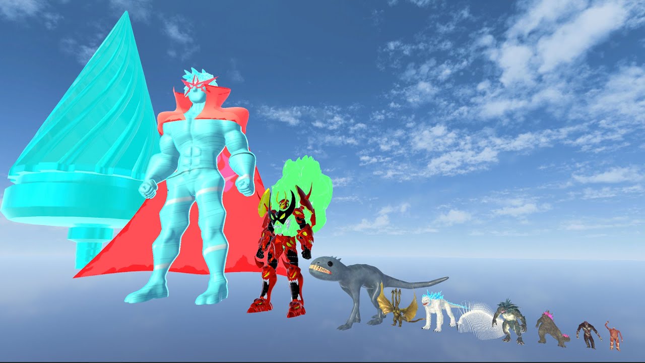 Universe Monster Size Comparison | 3D Monster Animation Comparison