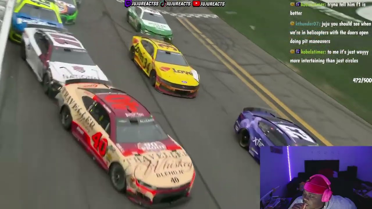 JuJuReacts To 2026 Daytona 500 | THE GREAT AMERICA RACE!