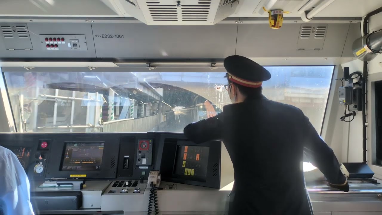 【極レア】京浜東北・根岸線品川行き車内放送【前面展望】