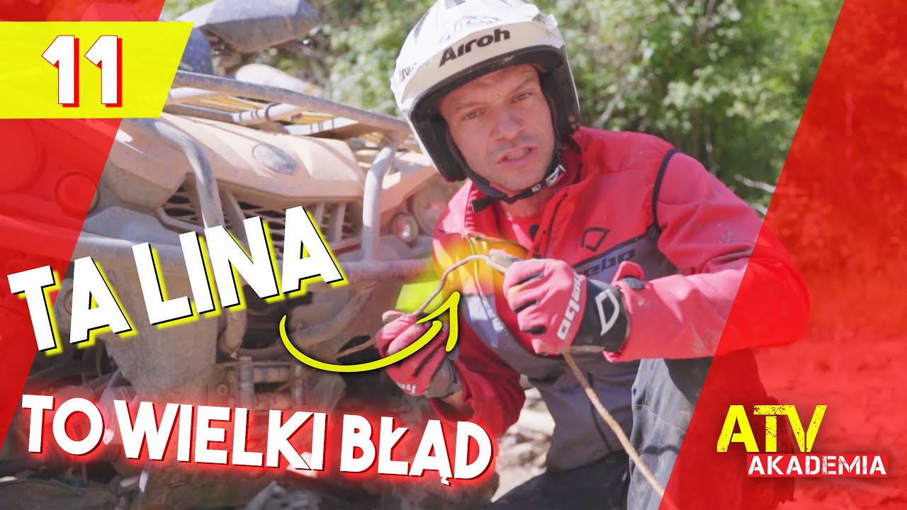 Wyciągarka w quadach - jak używać wyciągarki - ZŁOTE RADY / Odcinek 11