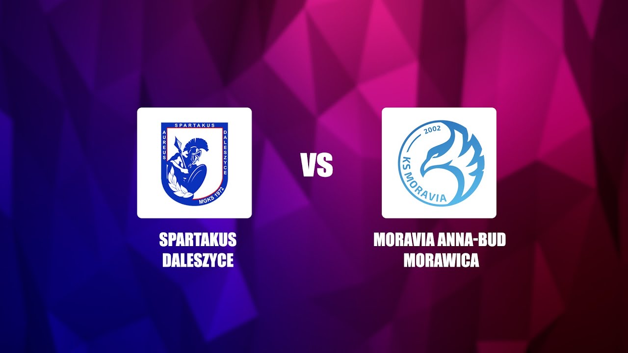 Transmisja meczu Spartakus Daleszyce  vs Moravia Anna-Bud Morawica