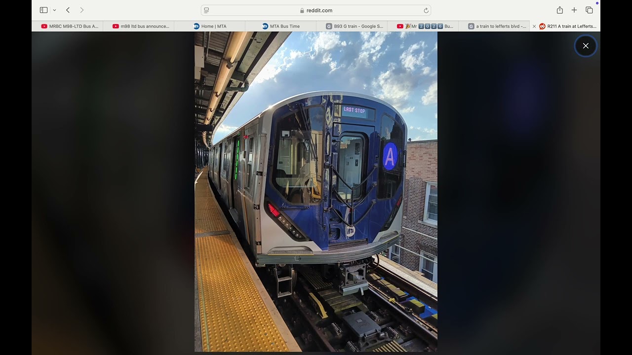 R211A (A) Train Announcements From Inwood-207 Street. to Lefferts Blvd. Part 1.