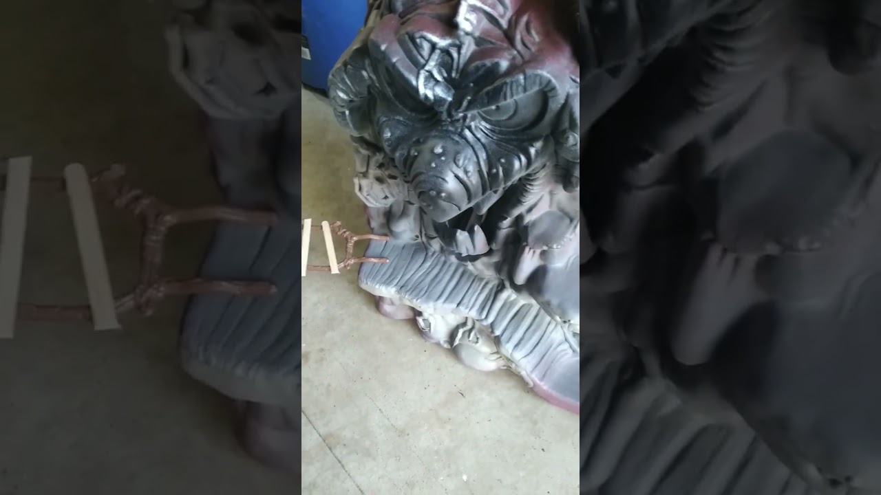 RPG DIY Snake Mountain custom terrain 