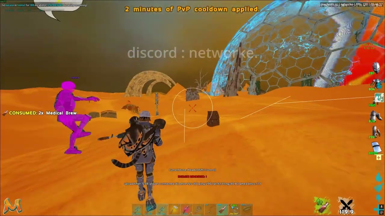 Using the best Ark Hack/Cheat on Mesa solos | Dex Ase | Ft. Cheesebunker.gg