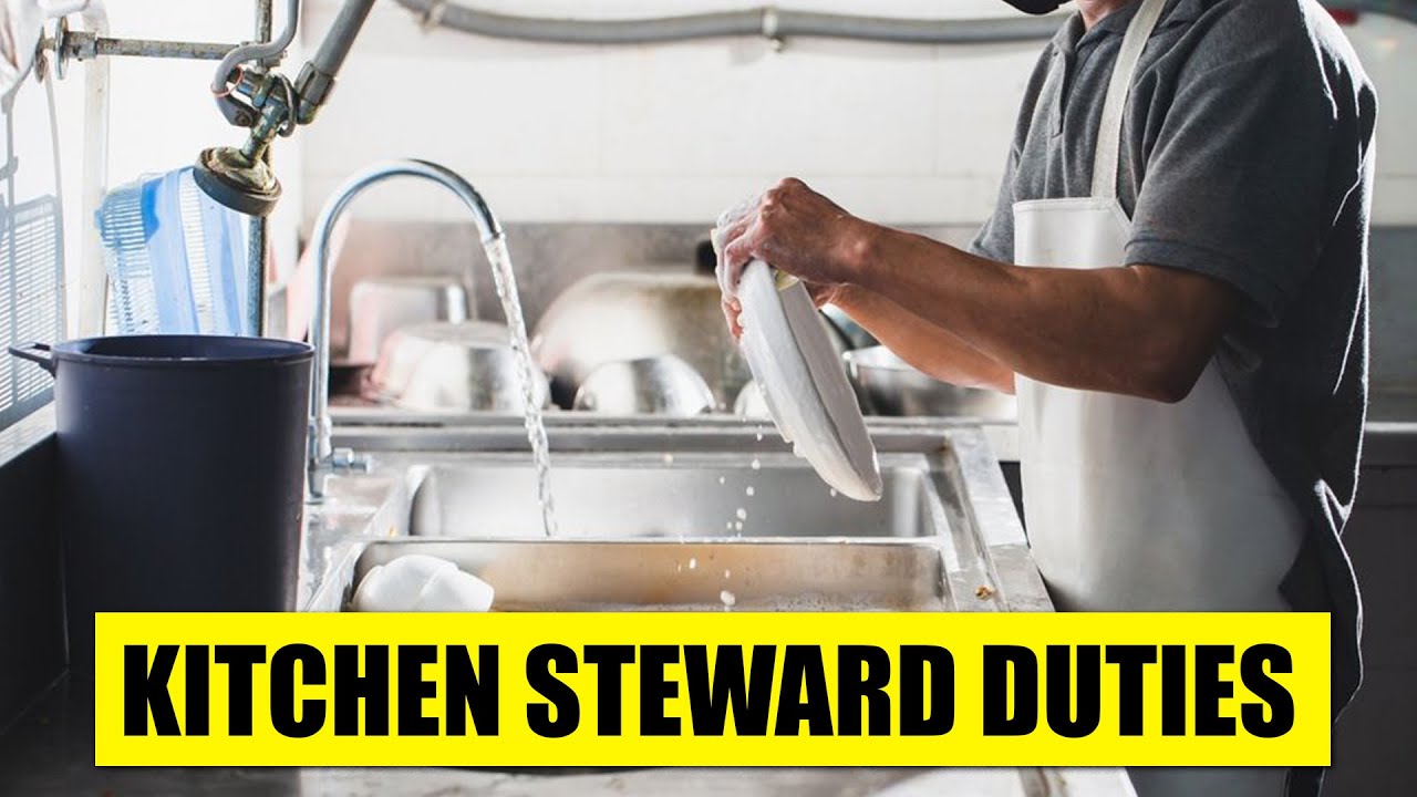 Kitchen Steward Duties || Kitchen Department in Hotel || SIMS Institute of Hotel Management