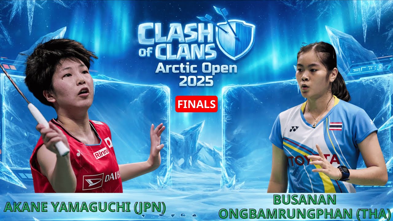 山口茜 vs ブサナン ハイライト｜アークティック・オープン2025 女子シングルス 決勝 - Akane Yamaguchi vs Busanan Ongbamrungphan | Finals