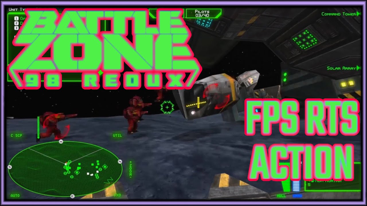 An FPS Strategy Game With Space Tanks?! | Let's (Quick) Play Battlezone 98 Redux