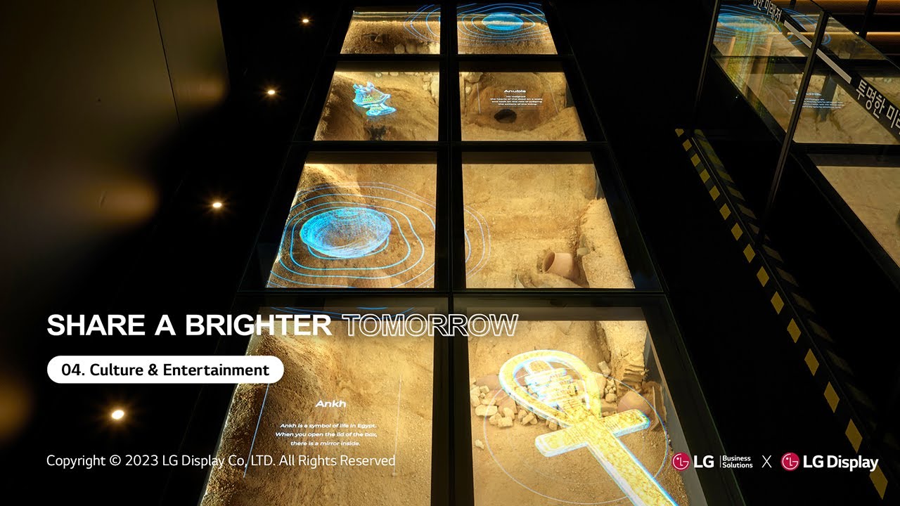[Transparent OLED] Share a Brighter Tomorrow - Vol 4. Culture & Entertainment