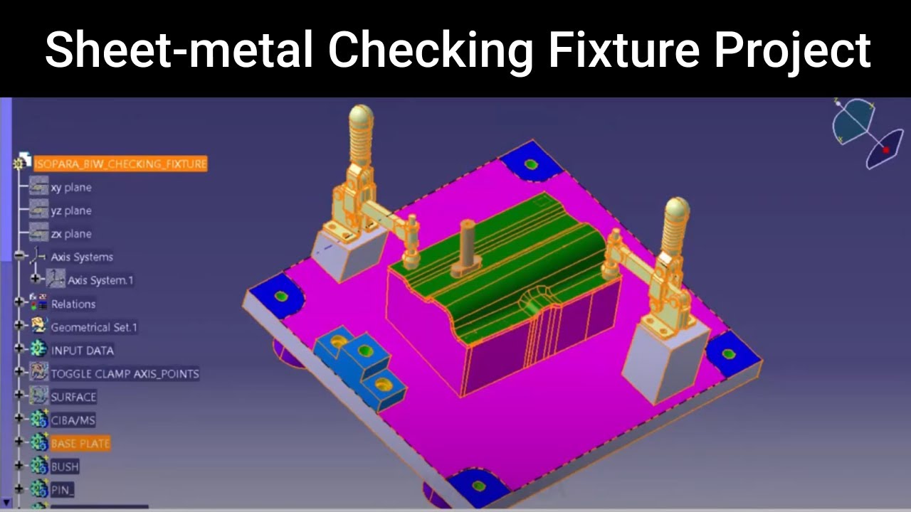 BIW Fixture Design Project | Online Course | ISOPARA