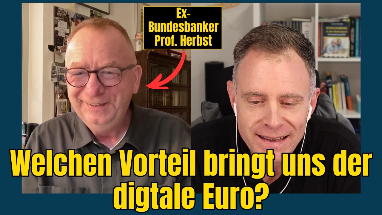 Ex-Bundesbanker Prof. Matthias Herbst: Digitaler Euro – Chancen, Risiken, Mythen