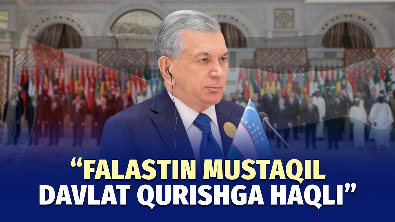 O‘zbekiston Falastinga yordam taklif qildi