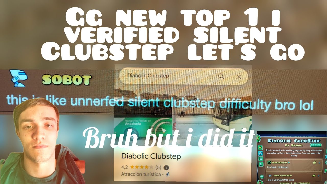 (first verifier) UNNERFED diabolic clubstep 100% lol // TOP 10?
