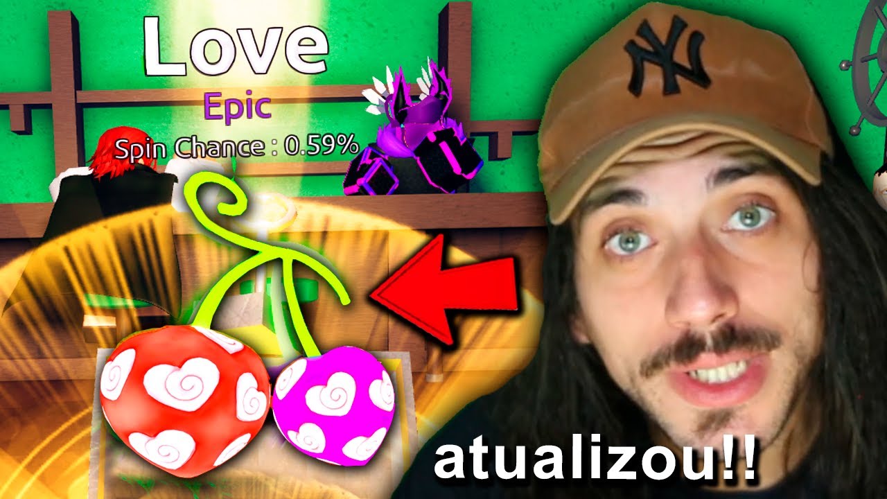 ATUALIZOU!! girei a NOVA FRUTA da BOA HANCOCK no FRUIT BATTLEGROUNDS! (novo slot de fruta grátis)