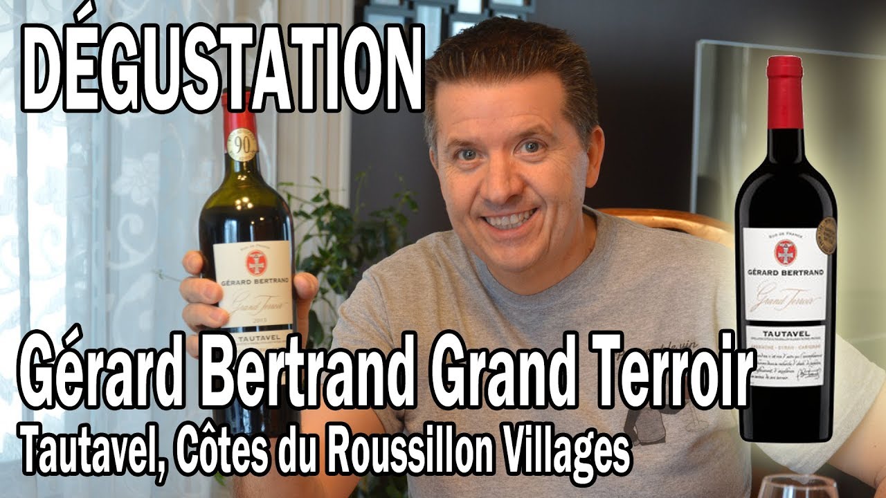 Dégustation de vin Gérard Bertrand Tautavel