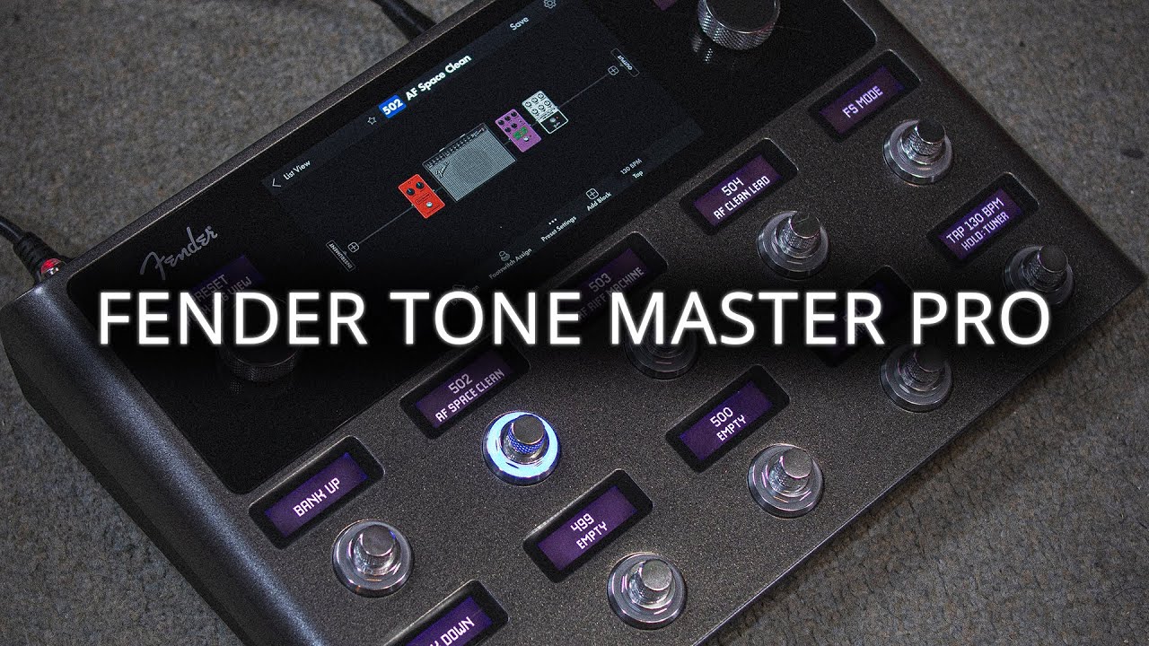 Esta es la nueva Tone Master Pro de Fender