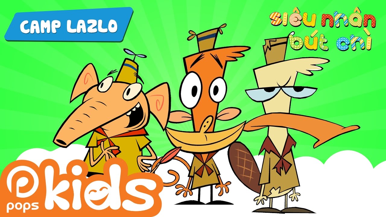 Hướng Dẫn Vẽ Các Nhân Vật Phim Camp Lazlo  - How To Draw Camp Lazlo Characters