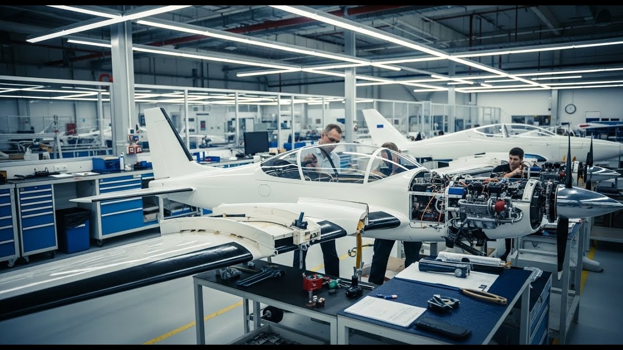 How RC Airplanes Are Made ✈️ | Inside Real RC Aircraft Factory